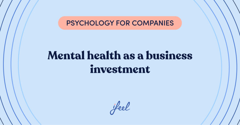Mental health as a business investment