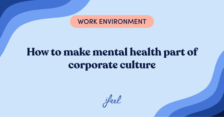 mental health part of corporate culture
